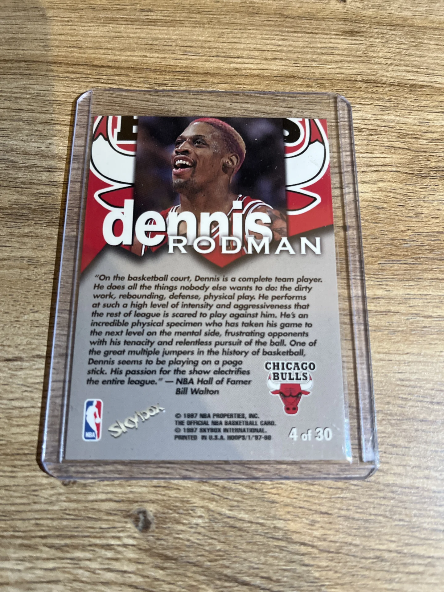 Dennis Rodman hátlap