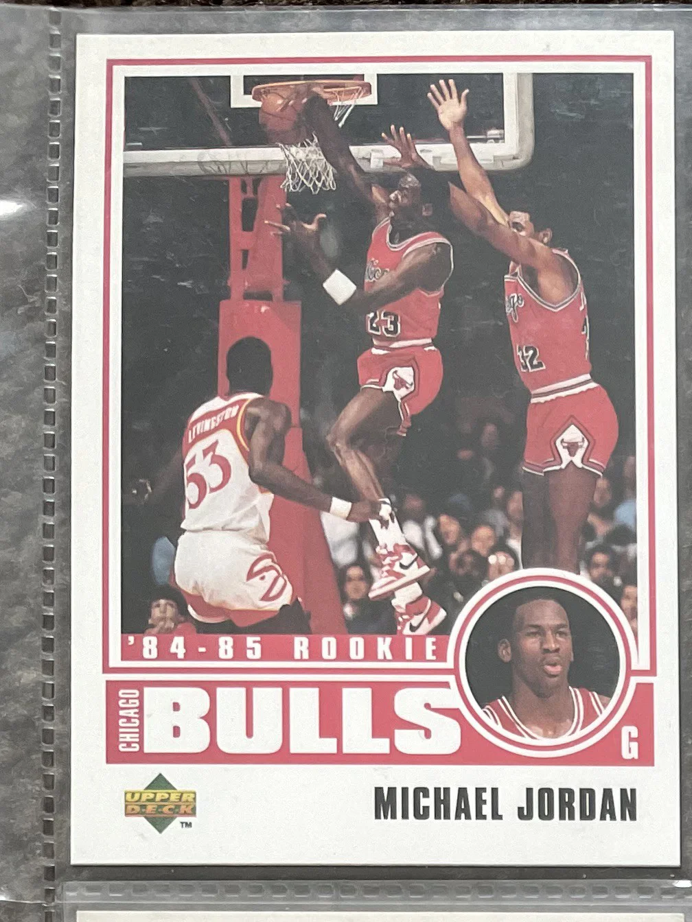 Michael Jordan előlap