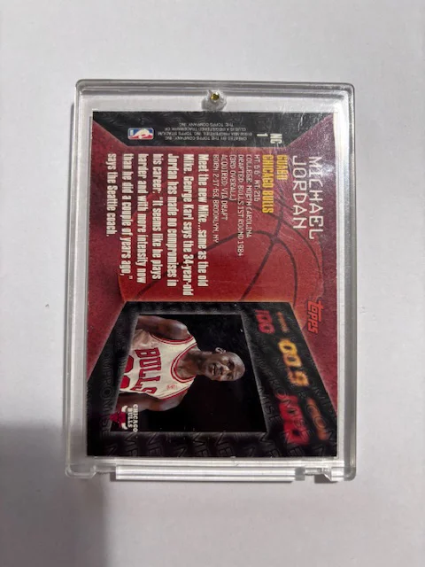 Michael Jordan hátlap